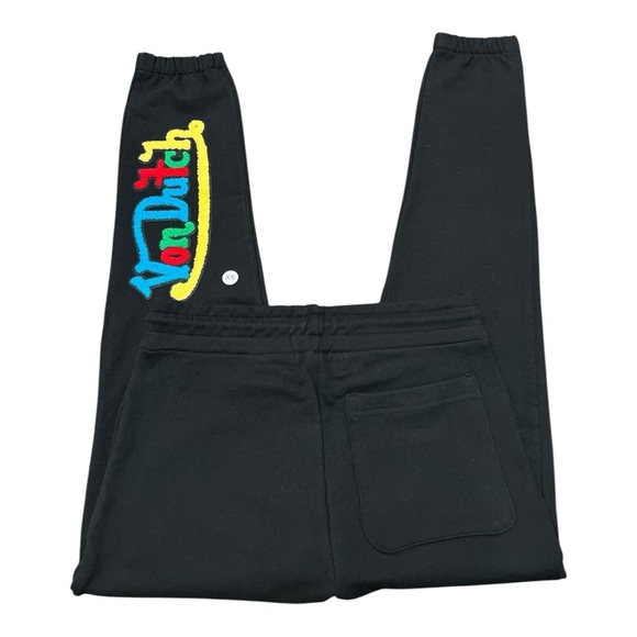 Von Dutch Black Polka Dot Jogger - Picture 4 of 8